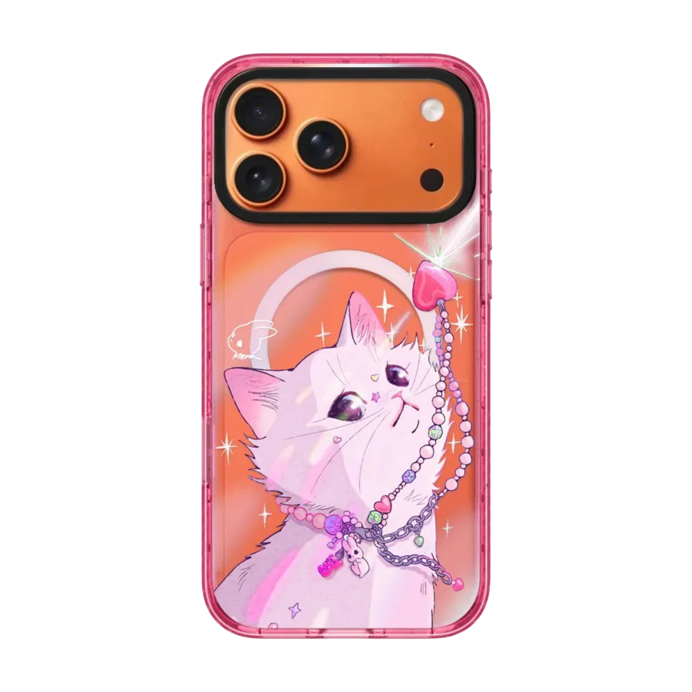 

5121914 Acrylic Clear / Mirror Magnetic Case: Compatible with IPhone 17 16 15 14 13 12 Pro Max 17 Air