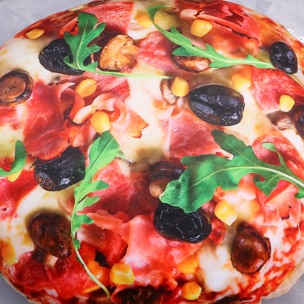 

Pizza Shaped 40x40cm Soft Hugging Back Cushion Simulation Pizza Pillow Washable PP Cotton Home Decoration Bed Sofa Bolster Toy