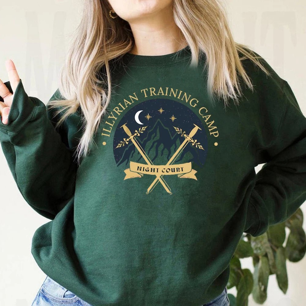 Acotar Velaris Sweatshirt  Night Court Hoodie City of Starlight Sarah J Maas Jumper Illyrian Velaris Sweatshirts Bookish Gift