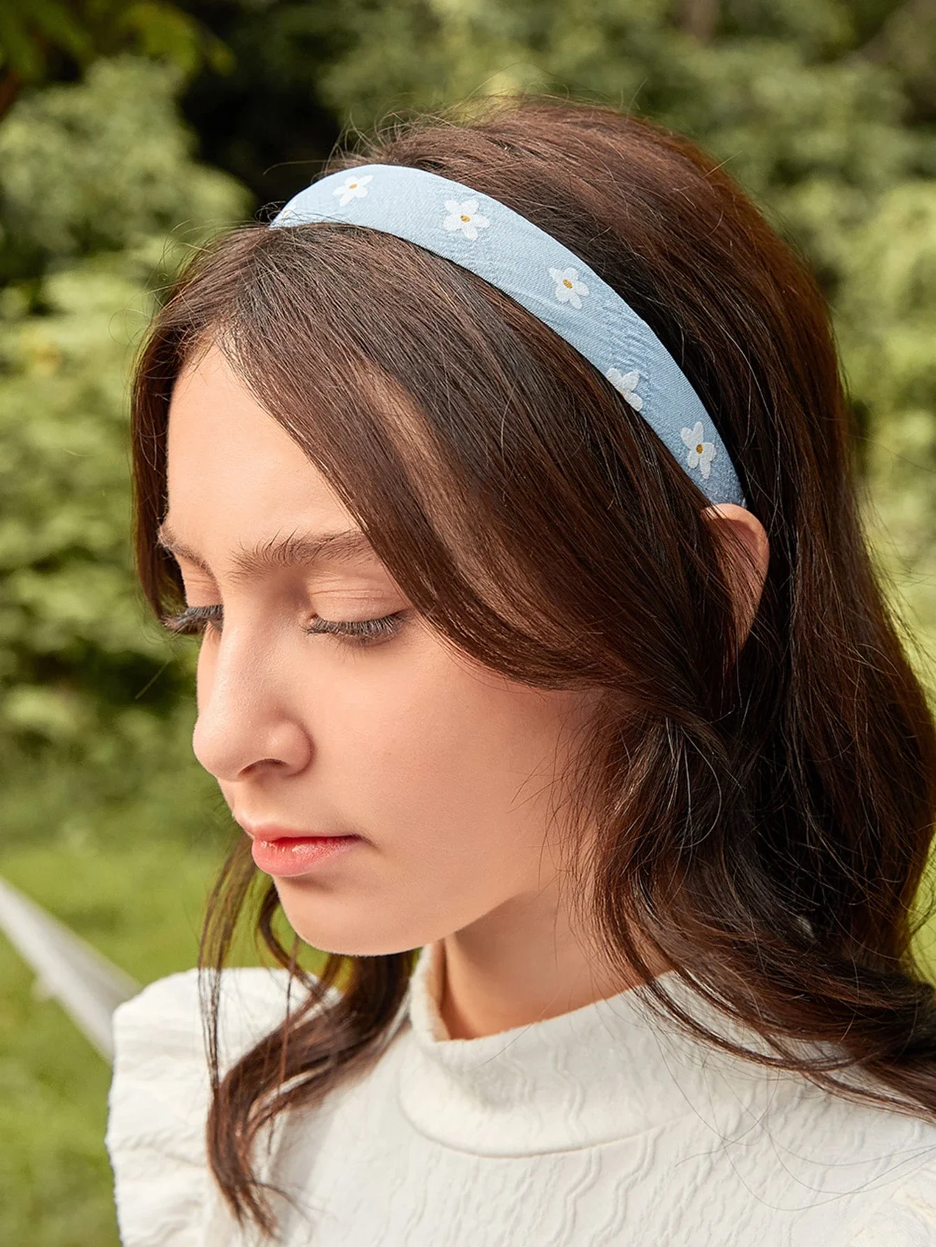 

7 шт. ретро-повязок на голову с цветочным и клетчатым узором, а также однотонных, универсальных повязок для повседневного образа девочек, на Рождество