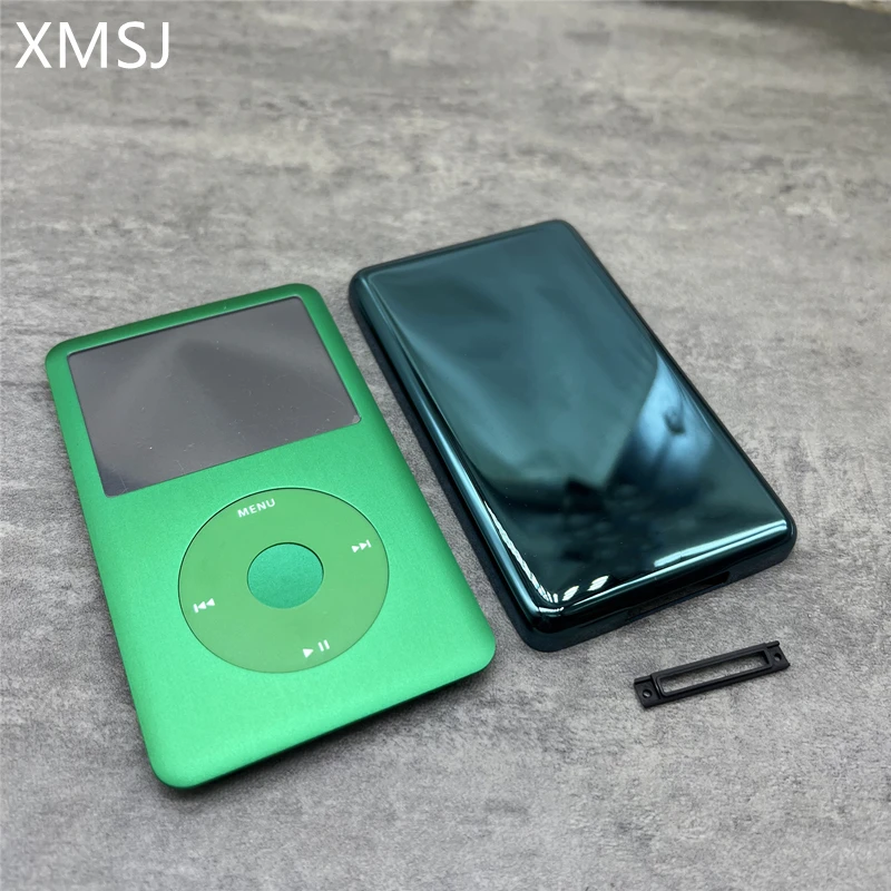 Zielona przednia płyta czołowa tylna obudowa ClickWheel środkowa ramka przycisku dla iPod 6th 7th Classic 80GB 120GB 160GB