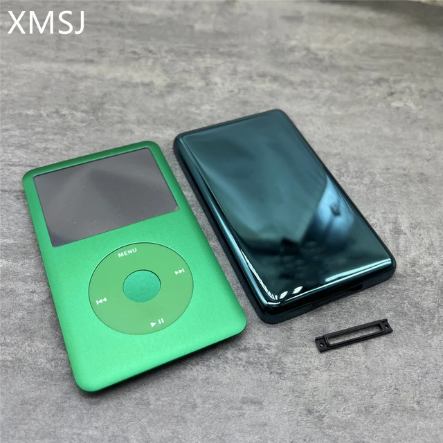 Zielona przednia płyta czołowa tylna obudowa ClickWheel środkowa ramka przycisku dla iPod 6th 7th Classic 80GB 120GB 160GB