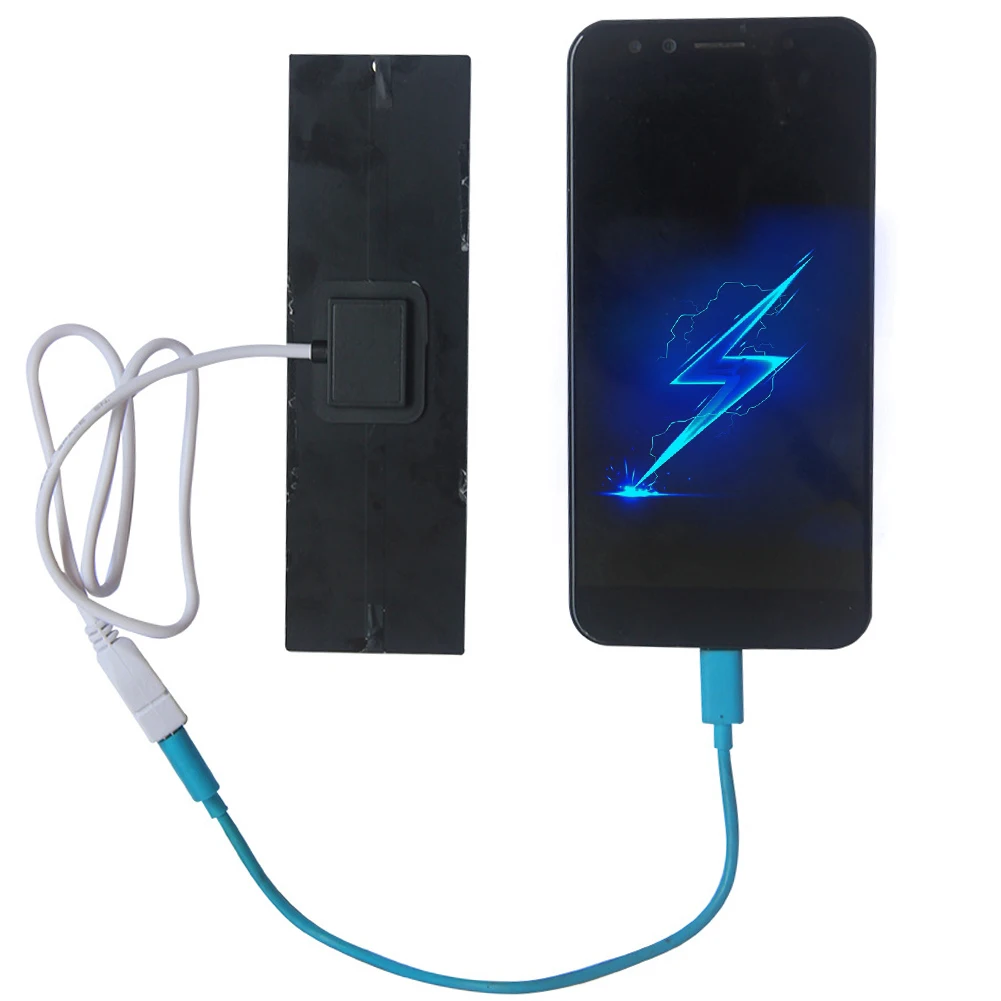Mini Solar Panel Solar Charger Portable Battery Mobile Phone Charging Bank Outdoor Camping Travel Hiking Cell Phone Charger