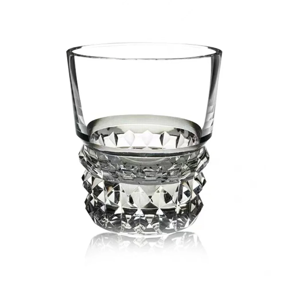 High-End Handmade Lead-Free Crystal Whiskey Glass 250ml Suitable for Parties And Banquets Whiskey Vodka Cup