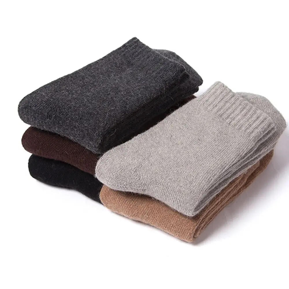 Calzini sportivi da donna Calzini da pavimento Calzini a metà polpaccio Calzini termici caldi più spessi Calzini di lana Calzini da uomo in cashmere