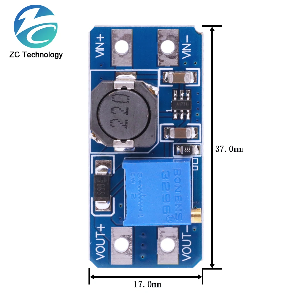 1/5/10PCS MT3608 SX1308 DC-DC Step Up Converter Booster Power Supply Module Boost Micro TYPE-C USB MAX output 28V 2A For Arduino