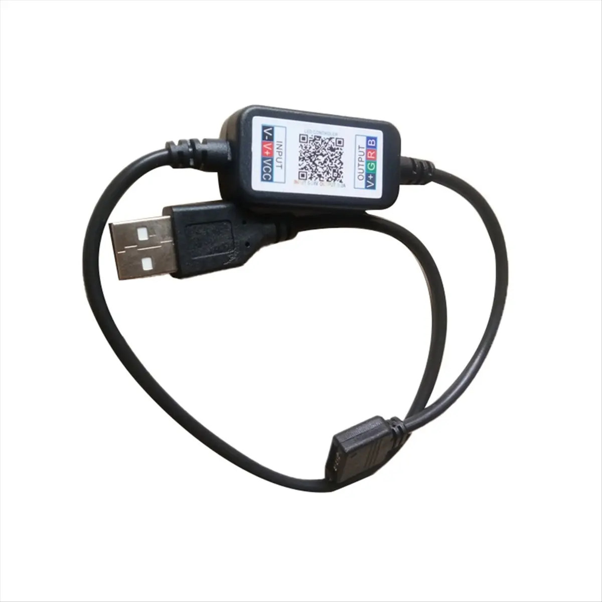 【~ New A88T】2Pcs for LED Strip Light RGB Dimmer DC5-24V Phone APP Bluetooth-Compatible USB Cable Controller for LED Strip Light