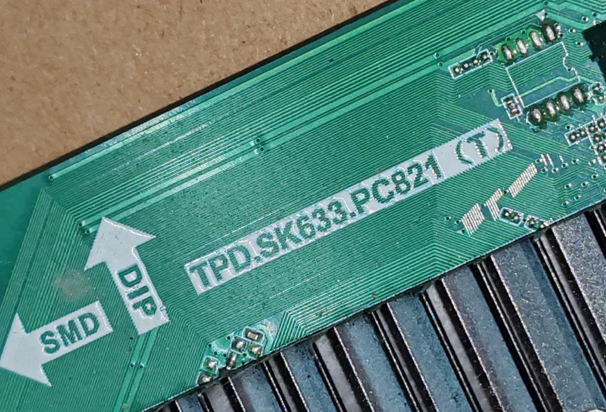 TPD.SK633.PC821(T) 4K Wi-Fi сеть, материнская плата для телевизора «три в одном», физическое фото, протестировано для 100--108 В, 108 Вт, 520 мА