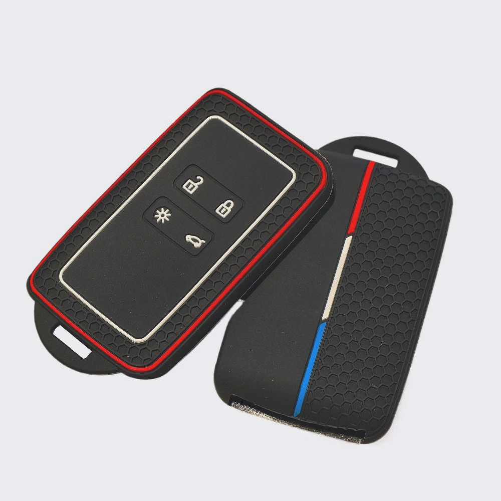 Silikon-Schlüsselhülle für Renault Austral Captur Arkana Koleos Zoe Scenic Dacia Sandero Duster Logan Jogger Kadjar Clio Megane