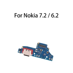 (org) USB Charge Port Jack Dock Connector Charging Board Flex Cable For Nokia 7.2 / 6.2