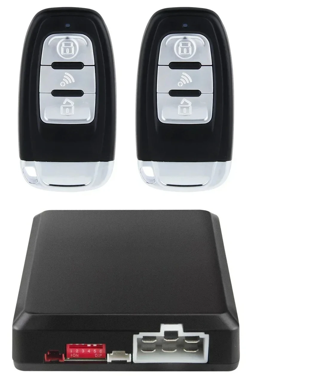 Car Alarm System Passive Keyless Entry & Remote Engine Start & NFC Lock Unlock EASYGUARD Universal EC002-NS--NFC-AA PKE