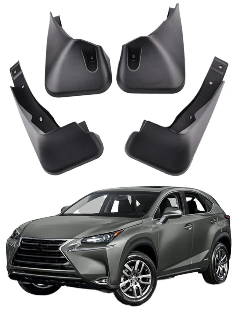 

4 шт./компл., пластиковые брызговики для шин, подходят для Lexus NX 200t NX 300h 2015-2017, крыло