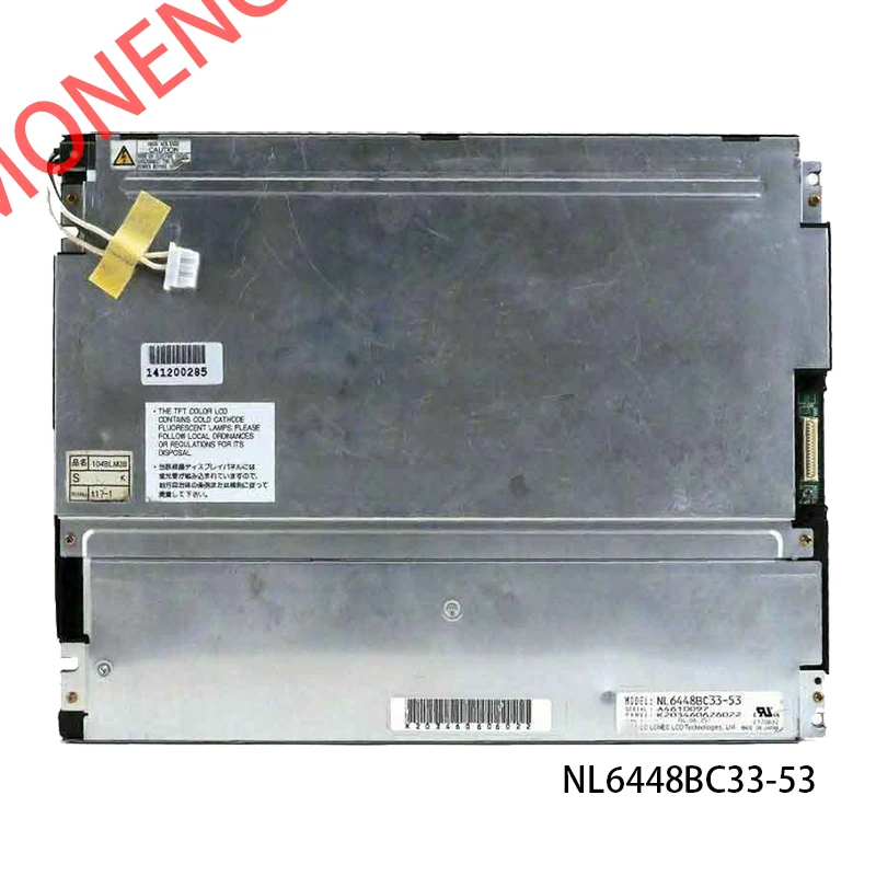 Imagem -04 - Painel Lcd Original para Nec Nl6448bc3346 Nl6448bc3353 Nl6448bc33-46 Nl6448bc33-46 Nl6448bc33-59 Nl6448bc33-59d 640x480 104 Polegadas