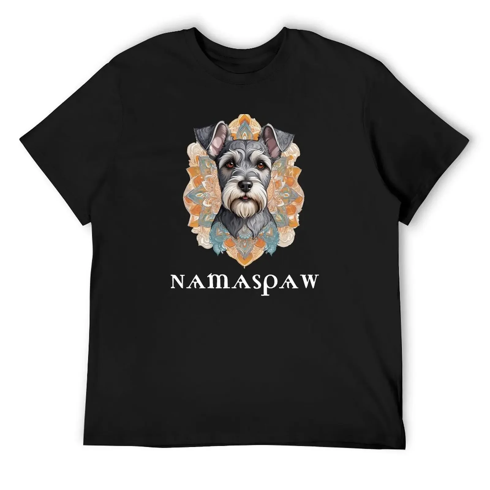 

Namaspaw Schnauzer T-Shirt vintage custom t shirt t shirts men