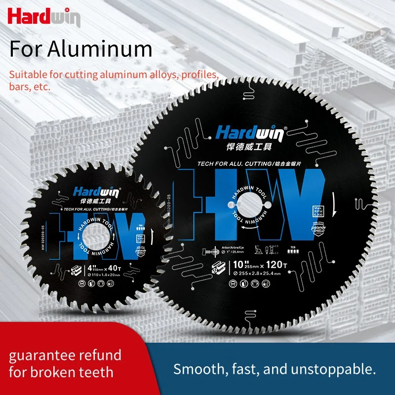 Aluminum Alloy Saw Blade 4/10/12 inch Angle Grinder Cutting Blade 120 Teeth High Precision High Efficiency Durable Type