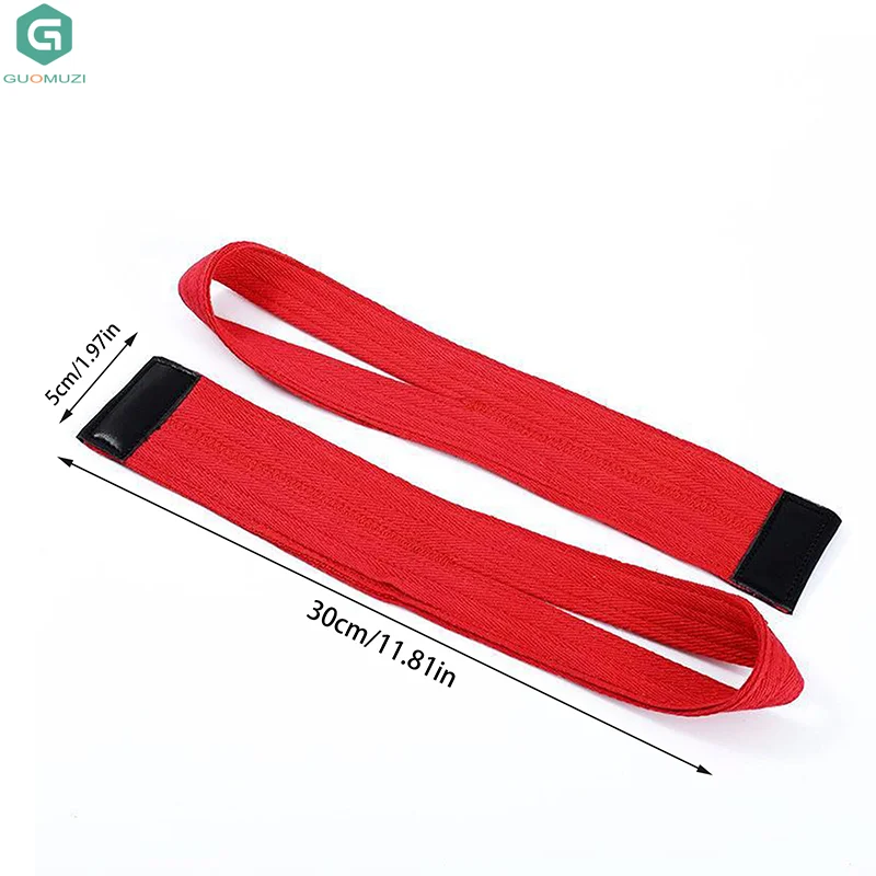 1Pair Gym Lifting Straps Weight Lifting Wrist Weight Belt Body Building Gloves For Women Men Fitness Crossfit Barbells Power