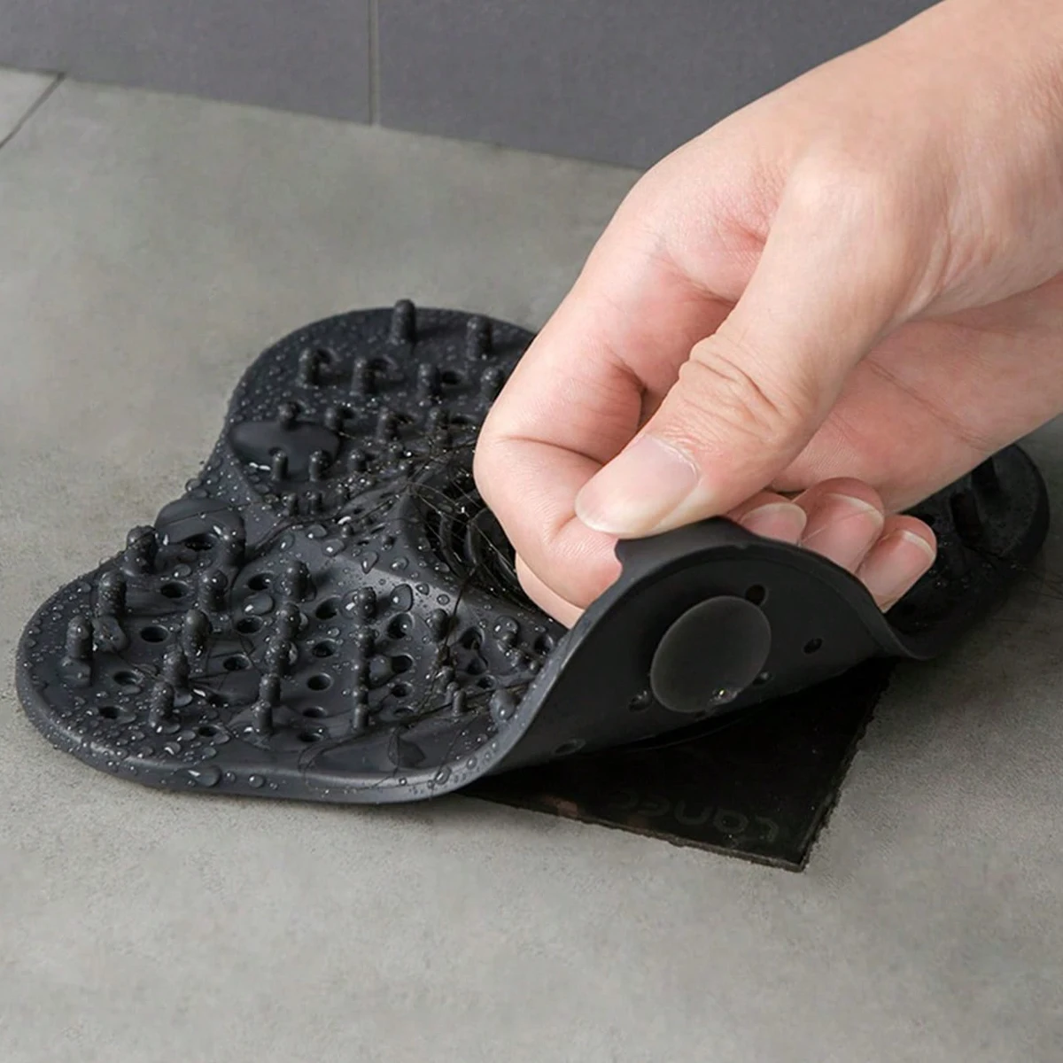 

Фильтр для кухонной мойки, сливной фильтр для раковины, силиконовый фильтр для волос для ванной комнаты, защита от засорения, присоска, сливная крышка для пола