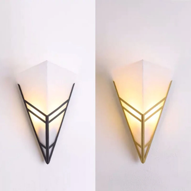 

Creative Acrylic Wall Light Living Room Bedroom Bedside Nordic Lighting Hotel Bar Loft Home Indoor Decoration Sconce Wall Lamp