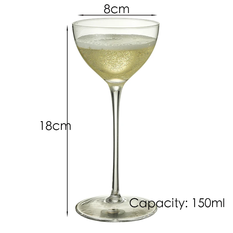1PCS Nick Nora Cocktail Glass, Cocktail Coupe Glass