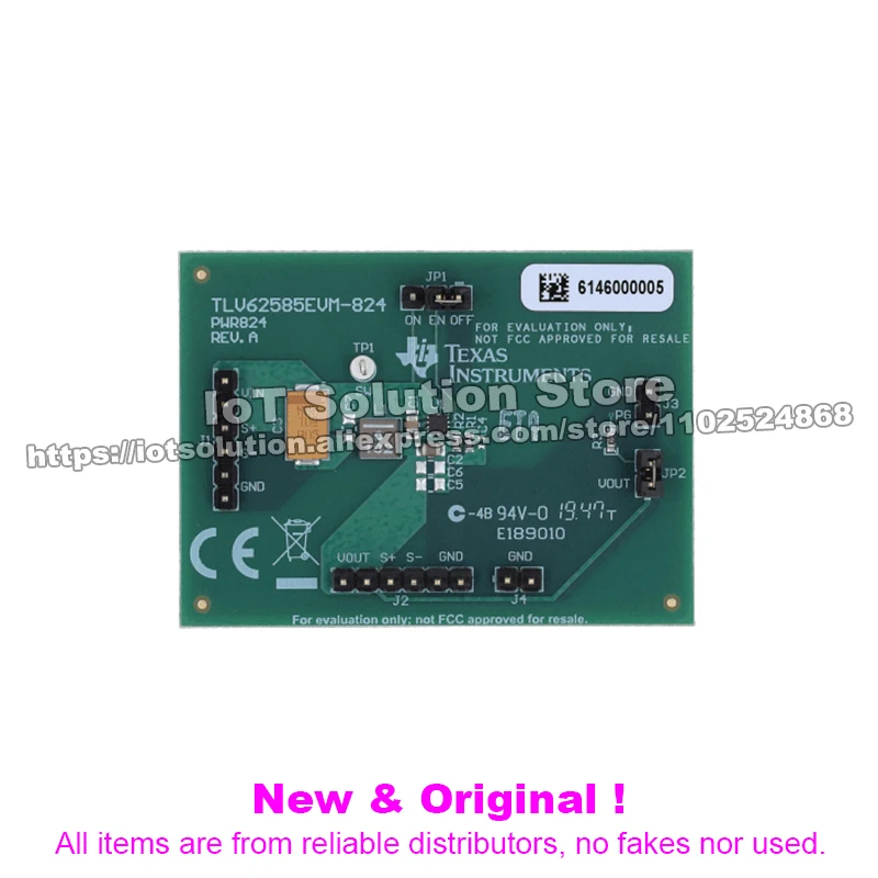 TLV62585EVM-824 TLV62585 3A, High Efficiency Step-Down Converter Evaluation Module