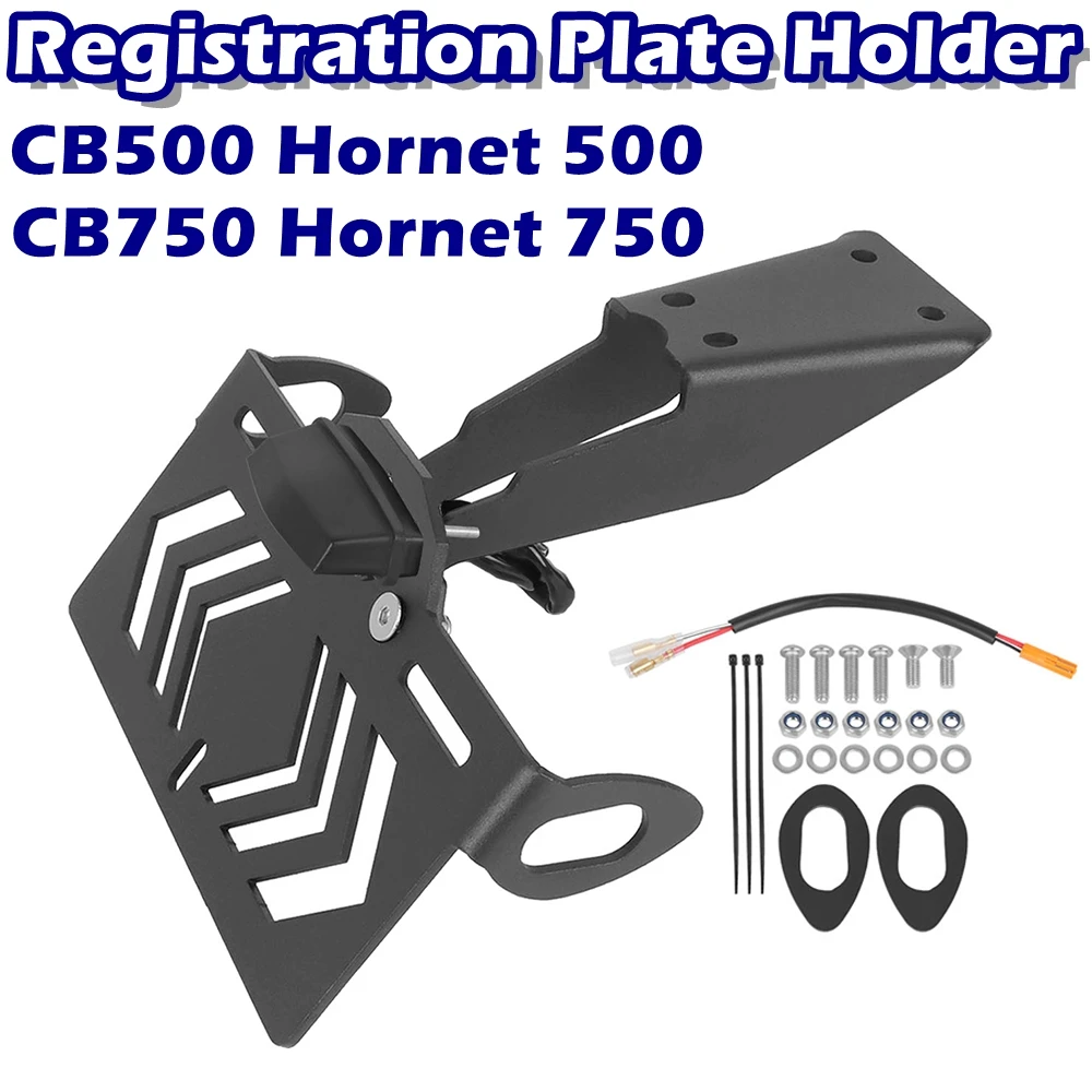 For Honda CB500 Hornet 500 CB750 Hornet 750 2024 2025 Fender Eliminator Tail Tidy License Plate Holder Motorcycle Accessories