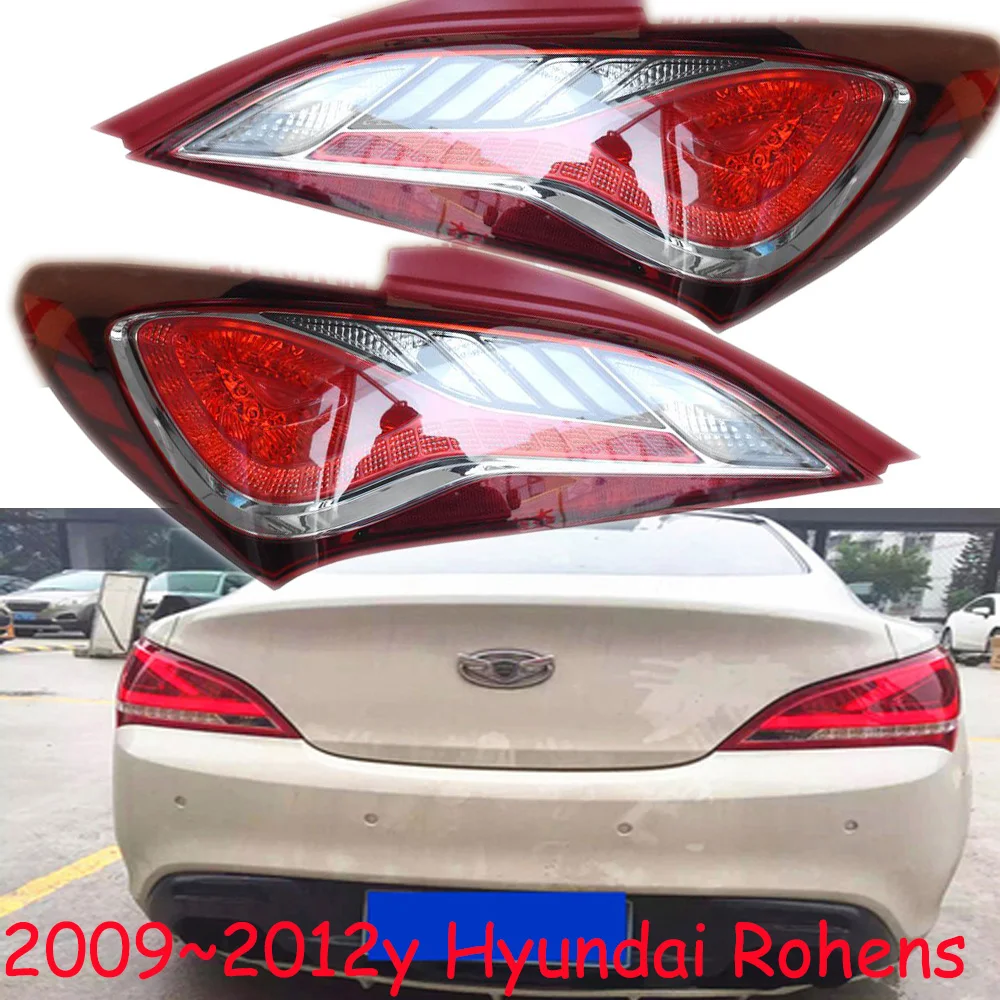 

1pcs car accessories bumper tail light for Hyundai Rohens taillight Taillamp led 2009~2012y for Hyundai Rohens fog lamp