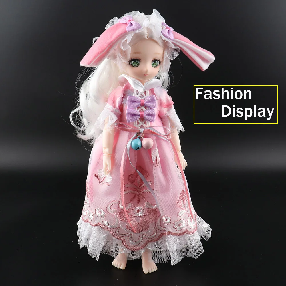 Güzel Elbise Prenses Giysileri 30 cm 1/6 Bjd DIY Bebek Giydirme Giyim Bebek Etek Moda günlük kıyafet Çorap Oyuncak Aksesuarları