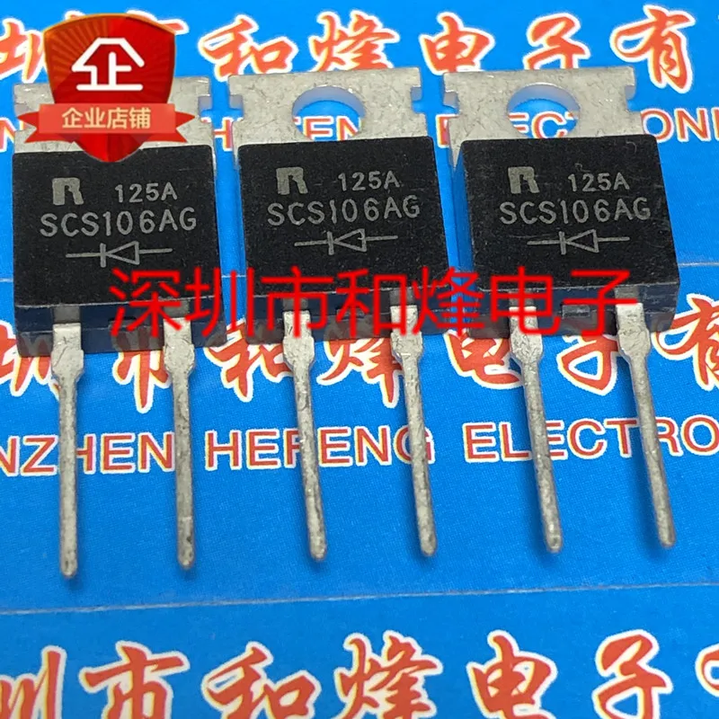 5PCS-10PCS SCS106AG  TO-220-2  600V 6A  New And Original On Stock