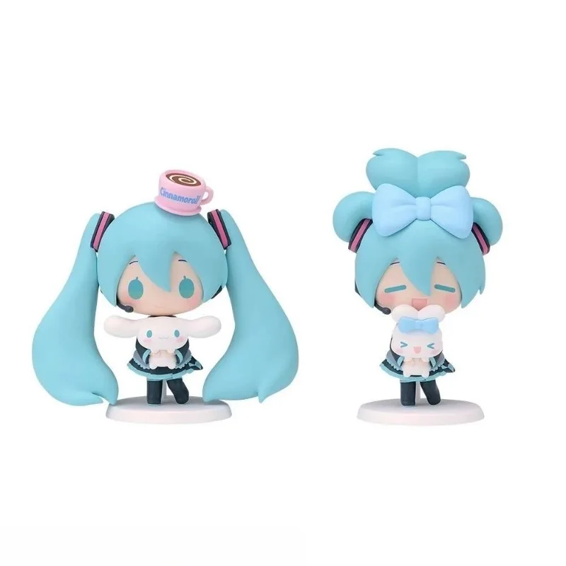 

Anime Character Hatsune Miku Q Version Desktop Doll Ornament Cute Cartoon Car Ornament Gift Toy for Boys and Girls