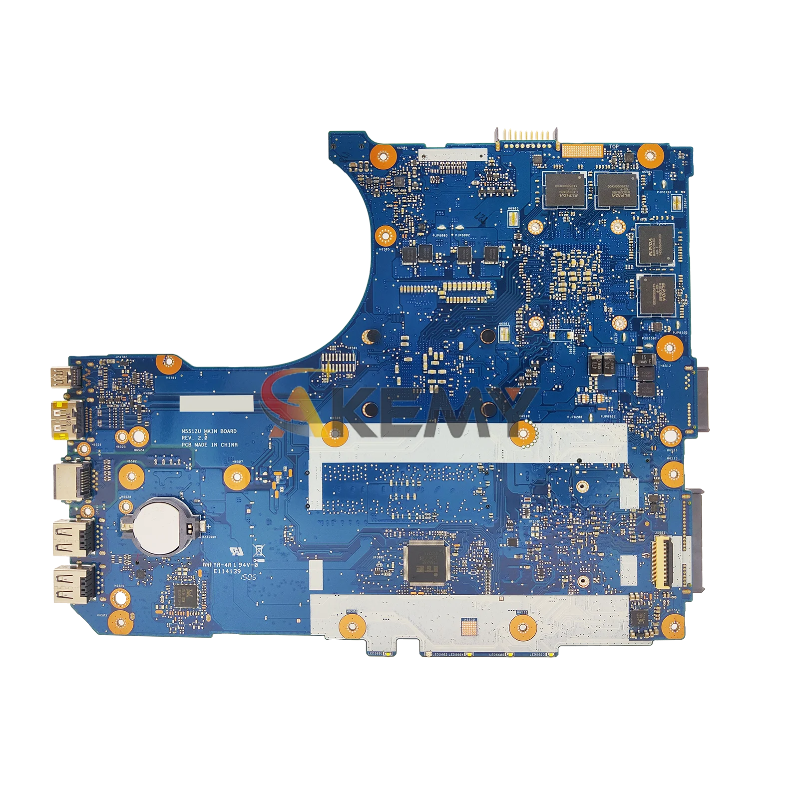 X551ZU Материнская плата для ноутбука ASUS VivoBook X551Z X551ZU Материнская плата для ноутбука с процессором 100% тестирование ОК быстрая доставка Высокое качество