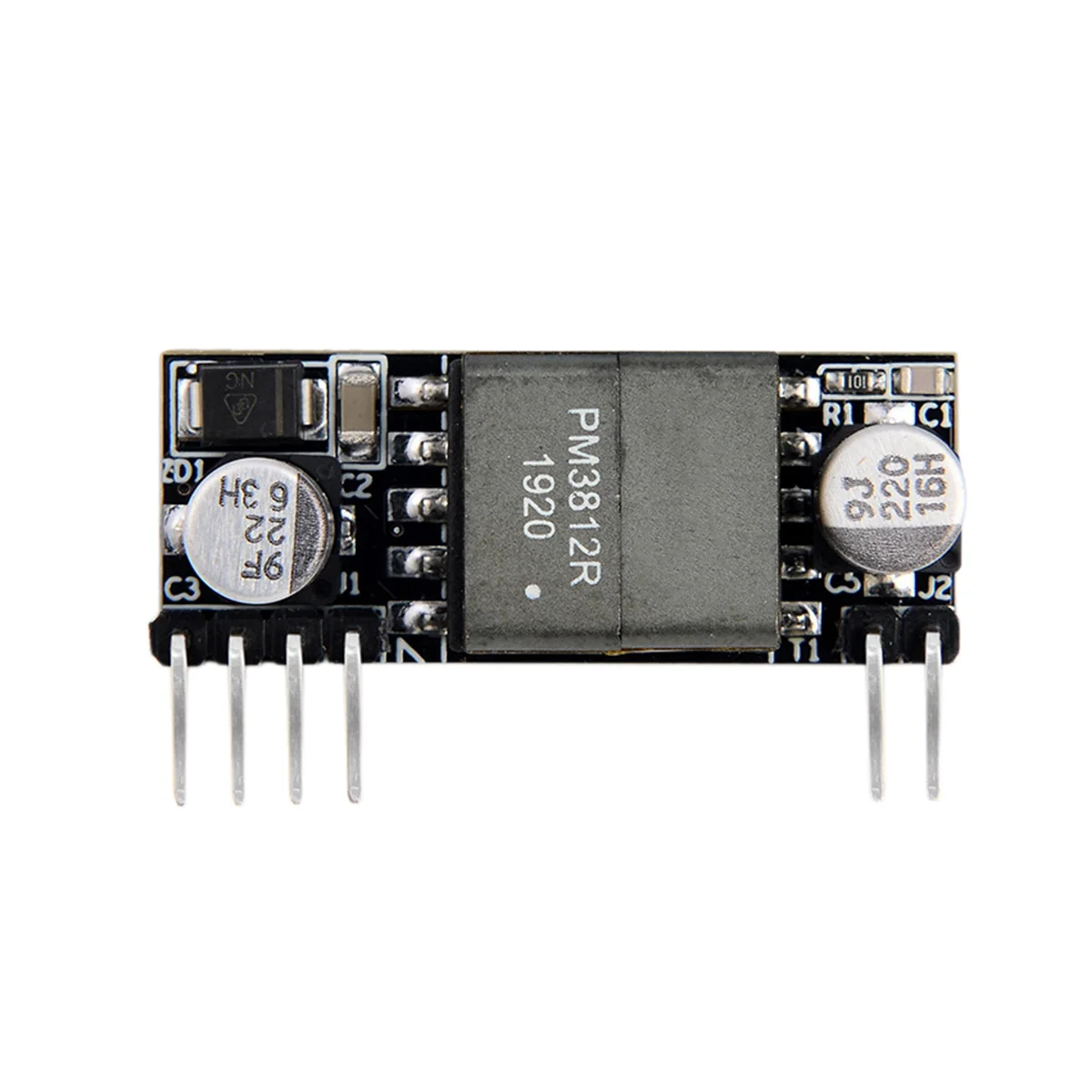 Imagem -03 - Capacitor Sólido do Módulo Poe tipo de Pino Embutido Padrão 48v Tamanho Pequeno Suporta 100m Gigabit Dp1435 12v