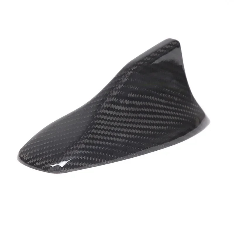 For Jaguar F-TYPE 2013-2025 Real carbon fibre Car Roof Shark Fin Antenna Cover Trim Sticker Protection Car Exterior Accessories