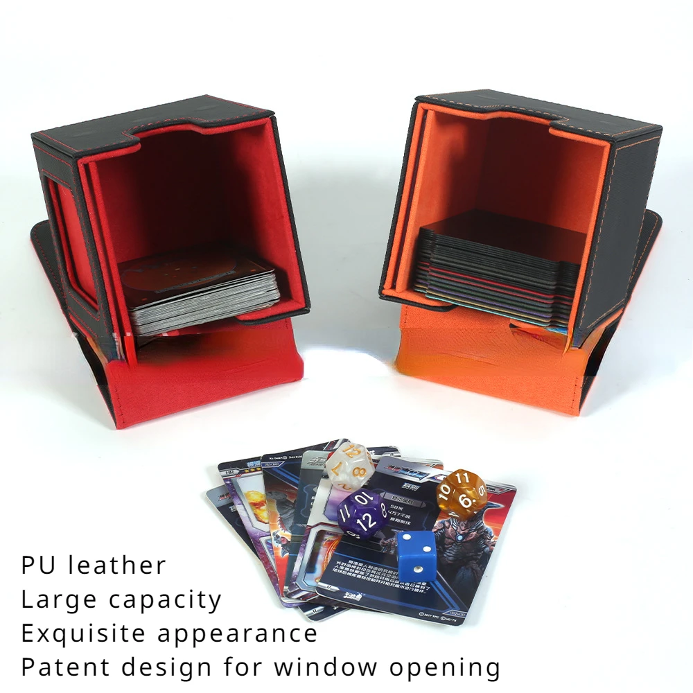 mtg commander multi deck box Commander Multi Deck Box, Painted & Stained, Color Options, EDH,  Lichtenberg Burns, Briefcase, Fractal Burns, Magic the Gathering, MTG,