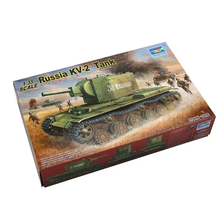 

Наборы для сборки моделей Trumpeter 00312 Советский тяжелый танк КВ-2 1/35