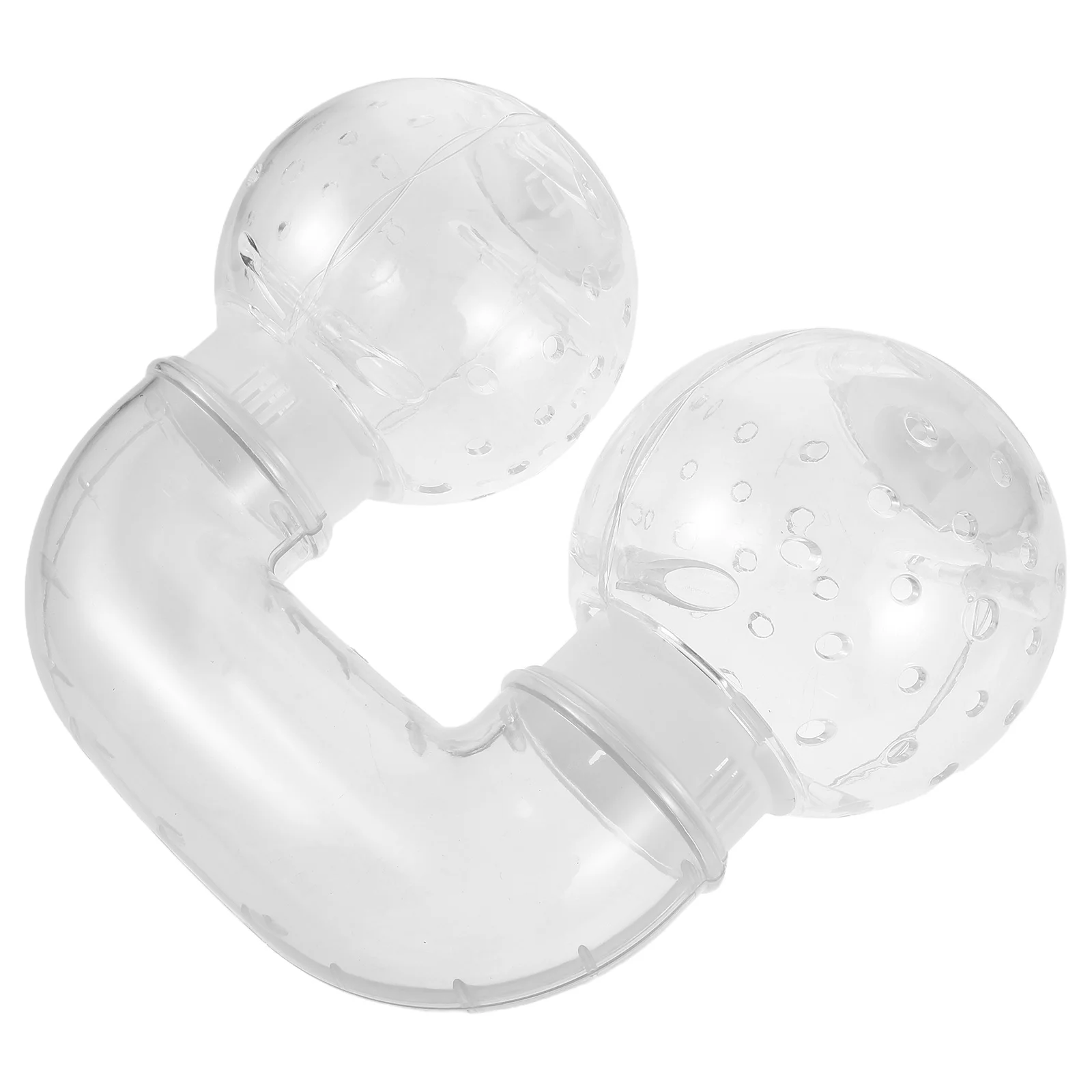 Hamster Exercise Tunnel Clear Plastic Tube For Small Pets Modular Connectors For Diy Habitat Expandable Play Tunnel -