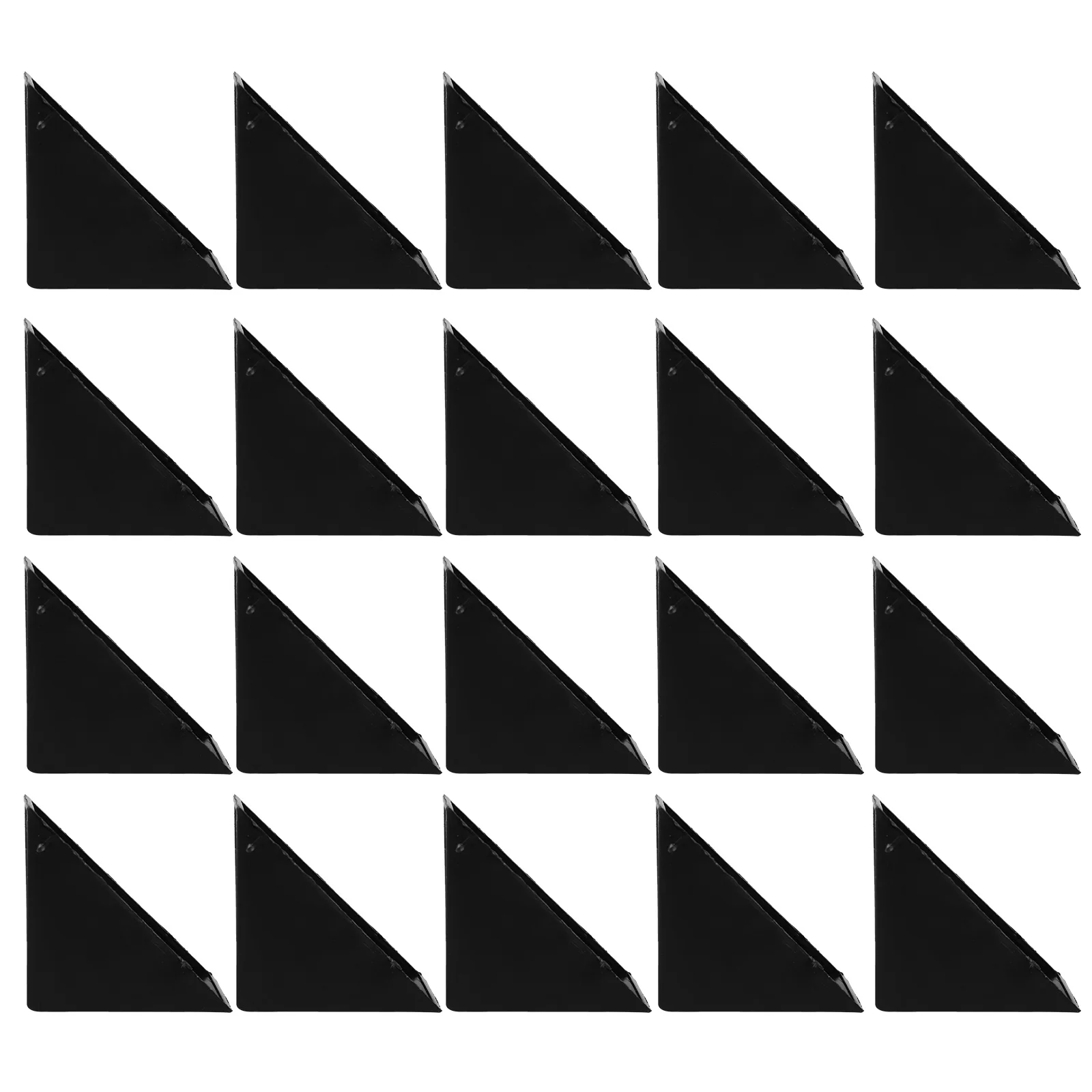 20 قطعة حامي الزاوية البلاستيك حافة الحرس الأثاث ركن الغطاء الواقي لتغليف السلامة النقل إطارات الصور