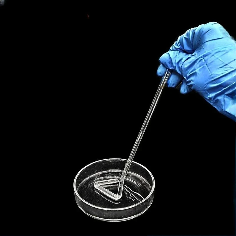 طبق بتري زجاجي للاستخدام المختبري، مادة بوروسيليليك مرتفعة 90 مم، طبق ثقافة شفاف سميك، أواني زجاجية مقاومة للحرارة، 10 EA #6