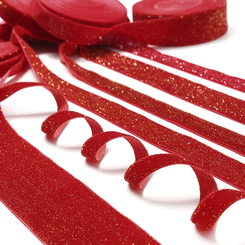 5 m/Rolle Rotes Band Weihnachtsdekoration Weihnachtsbaum Ornamente Für Hochzeit Home Decor Neujahr 2023 DIY Handwerk Geschenke Box Zubehör