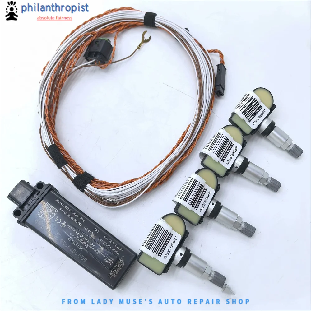 

Car TPMS Tire Pressure Sensor Monitoring System 5Q0907273B 5Q0907275B For AUDI Q7 A5 SKODA BENTLEY PORSCHE McLAREN Volkswagen