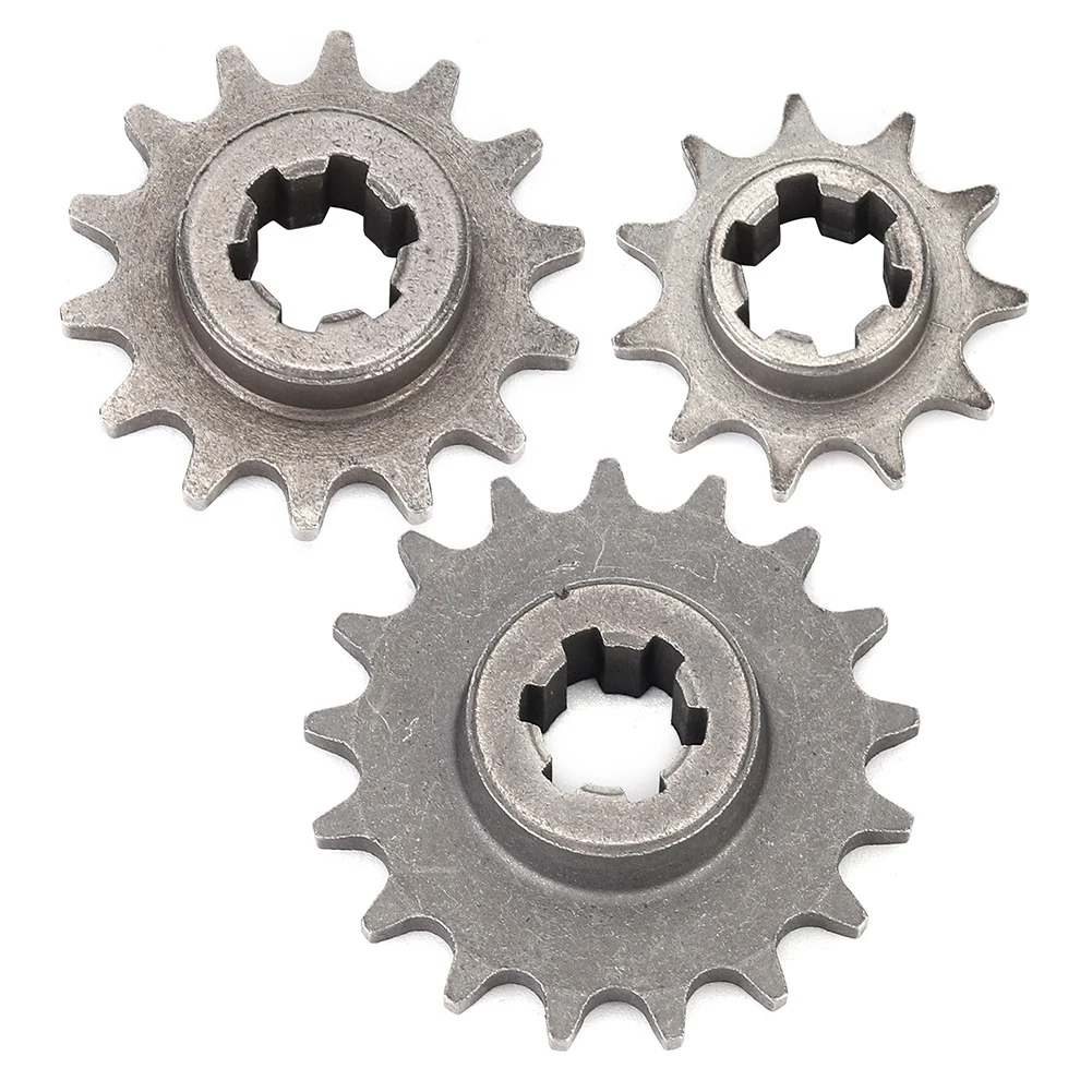 11/14/17 Teeth Transmission Gearbox Sprocket For 47cc 49cc 2 Stroke ATV Quad Dirt Pocket Mini Bicycle Motorcycle Accessories