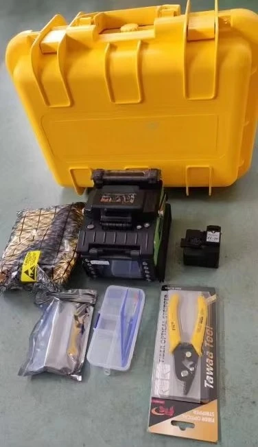 أحدث آلة ربط الألياف آلة لحام بصري GX39 Soudeuse Fiber Optique Komshine Mini #6