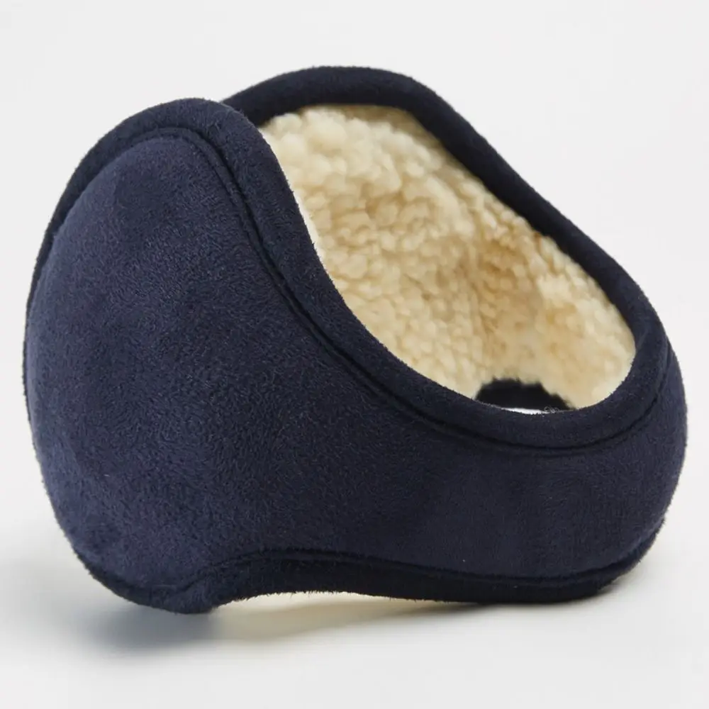Windproof Winter Stuffed Fleece Simple Unisex Thick Earwarmer Man Earmuff Ear Cover Female Ear Flap