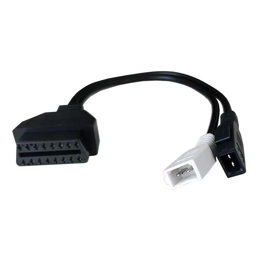 30CM for Audi Extend  Audi/VW/Seat/Skoda 2x2 2+2 To OBD 2 16 Pin Female Diagnostic Tools Connector Cable