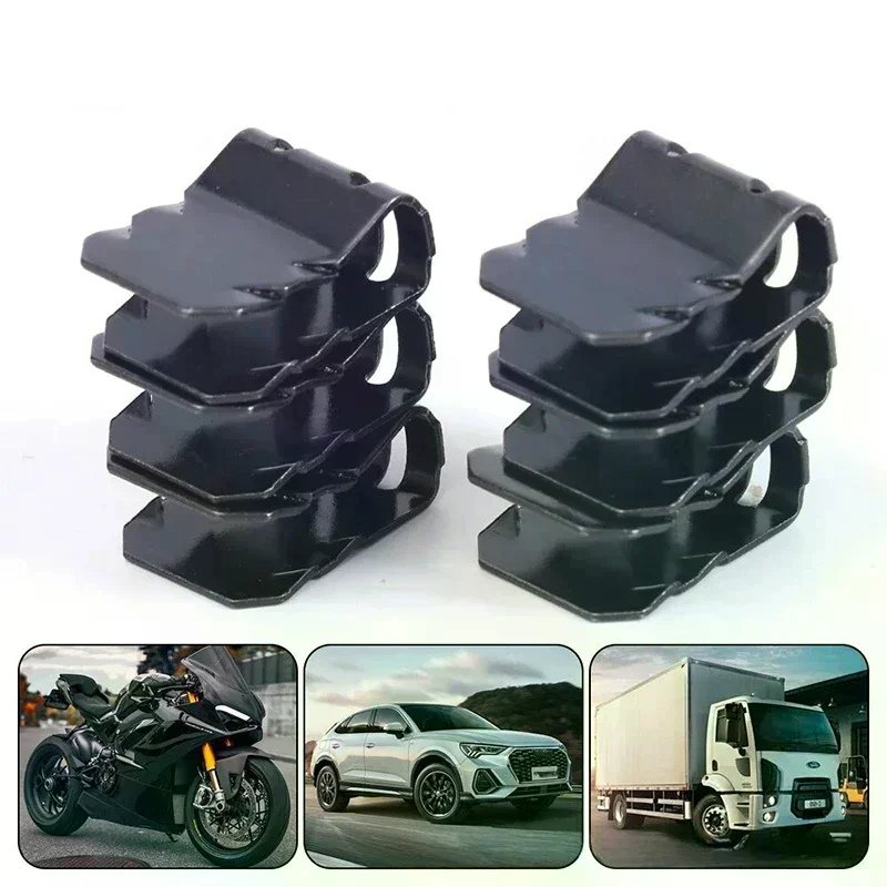Car Mudguard Fixing Clips Auto Engine Guard U-shaped Buckle Clamp Motorcycle Truck Metal Fixed Buckle Fastener Iron Parts