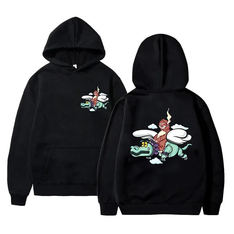 Junior h hoodie printed design streetwear anime casual wear graphic trendy teen tracksuits harajuku comic patterned manga