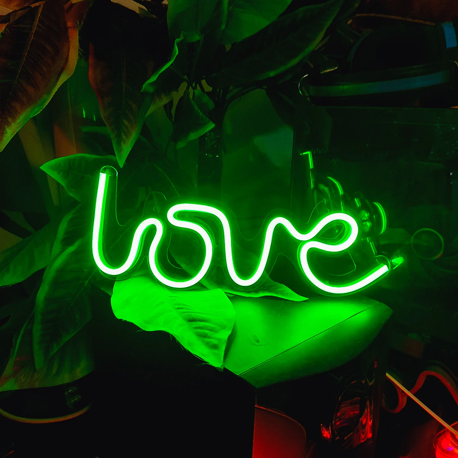 Classic Logo Love Neon LED Signs Wedding Party Bedroom Living Room Apartment Bar Valentine's Day Decoration Perfect Scene