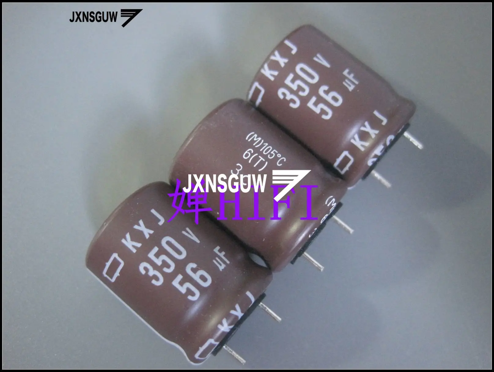 10PCS NIPPON KXJ 350V56UF 16X20MM NCC Aluminum electrolytic capacitor 56UF/350V CHEMI-CON 105 degrees 56uF 350V