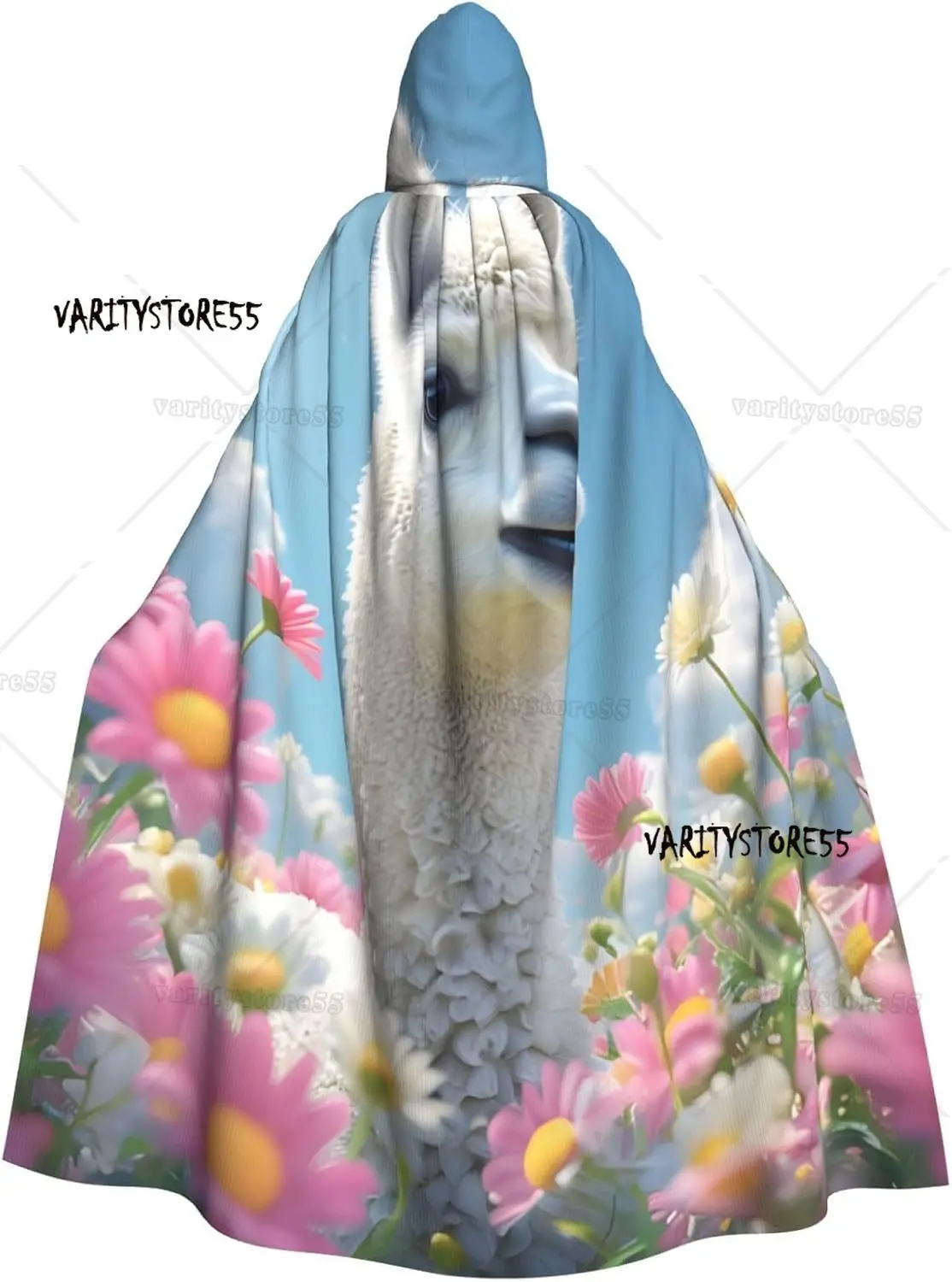 

Милашка из альпаки для взрослых, плащ на Хэллоуин с капюшоном, удобная праздничная накидка для костюмов, косплей, плащ с капюшоном для вечеринок на Хэллоуин