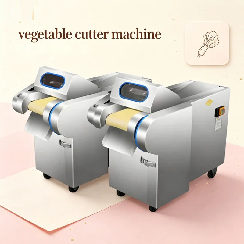 Commercial Electric Meat Slicer Grinder Vegetable Cutter Shred Machine 1500W Home Automatic Food Chopper Chipper
