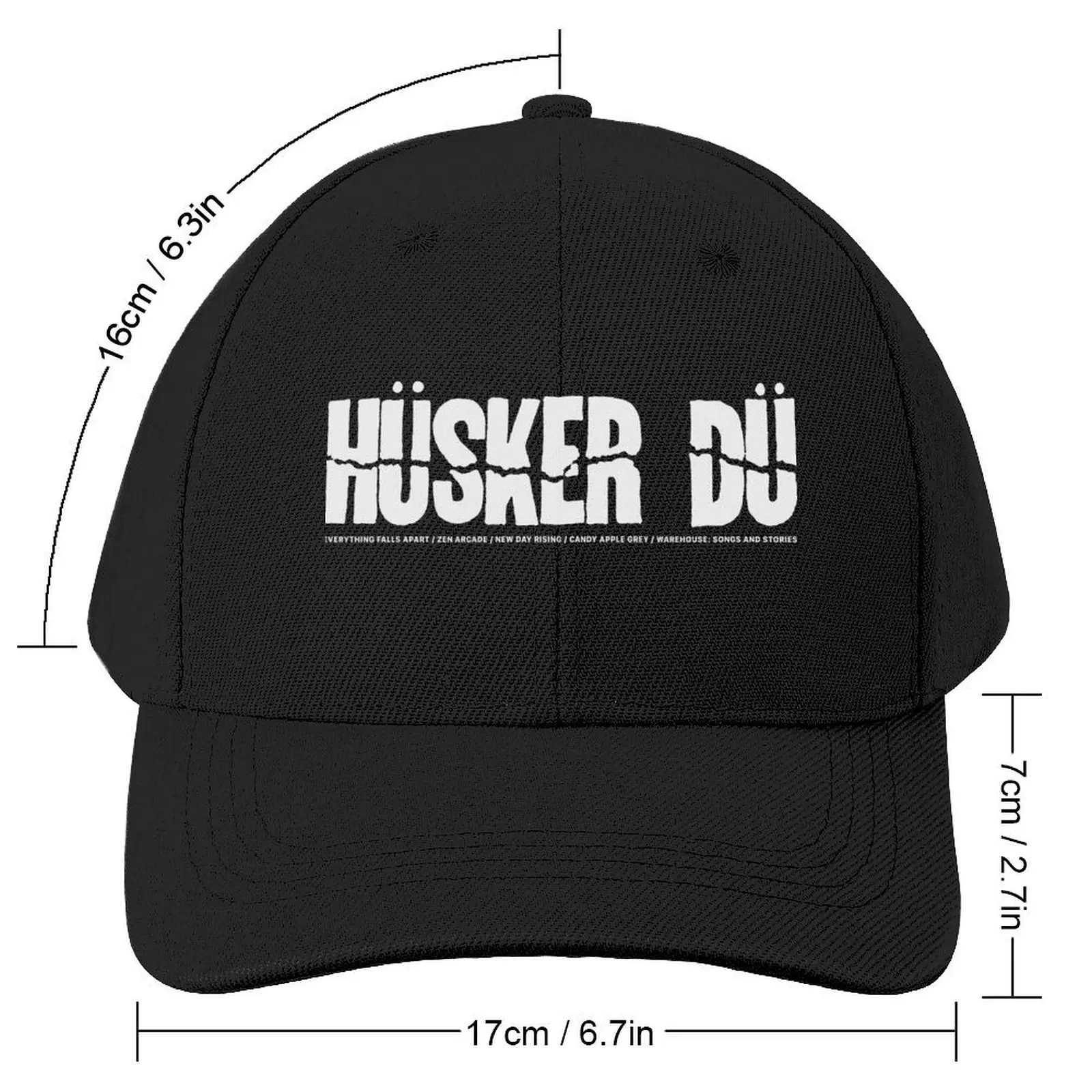 Husker Du 야구 모자 | -F- |   새로운 모자 낚시 모자 여성용 귀여운 모자 남성용